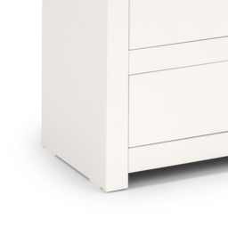 Radley - 6 Drawer Chest - White - Wooden - Happy Beds - thumbnail 5