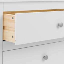 Radley - 6 Drawer Chest - White - Wooden - Happy Beds - thumbnail 6