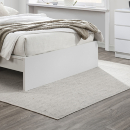 Oslo - Double - Low Foot-End Bed - White - Wooden - 4ft6 - Happy Beds - thumbnail 7