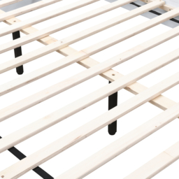 Oslo - Double - Low Foot-End Bed - White - Wooden - 4ft6 - Happy Beds - thumbnail 5