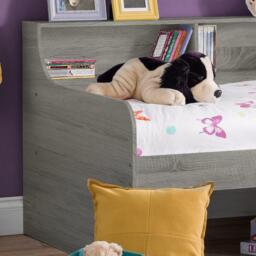 Grace - Single - Day Bed - Grey - Wood - 3ft - Happy Beds - thumbnail 5
