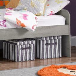 Grace - Single - Day Bed - Grey - Wood - 3ft - Happy Beds - thumbnail 3