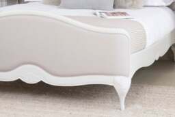 Etienne - King Size - French Bed - Grey - Fabric and Wooden - 5ft - Willis & Gambier - Happy Beds - thumbnail 3