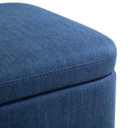 Astrid - Blanket Box - Blue - Fabric - Happy Beds - thumbnail 5