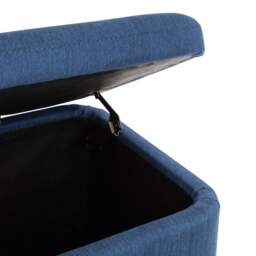 Astrid - Blanket Box - Blue - Fabric - Happy Beds - thumbnail 4