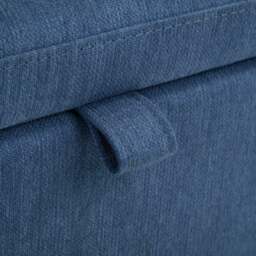 Astrid - Blanket Box - Blue - Fabric - Happy Beds - thumbnail 3