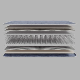 Inspire - Small Double - Open Coil Spring Water-Resistant Contract Mattress with Crib 5 Certification - Fabric - 4ft - thumbnail 6