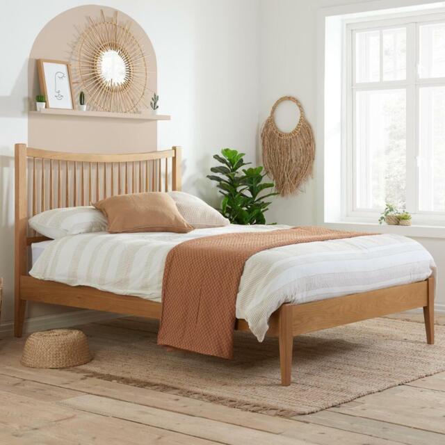 Berwick - King Size - Oak - Wood - 5ft - Happy Beds - image 1