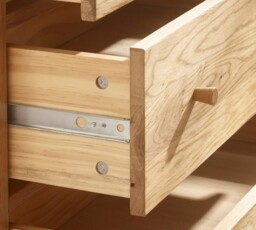 Coxmoor – 5-Drawer Chest of Drawers – Oak – Wooden - Happy Beds - thumbnail 7