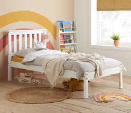 Denver - King Size - White - Wood - 5ft - Happy Beds - thumbnail 2
