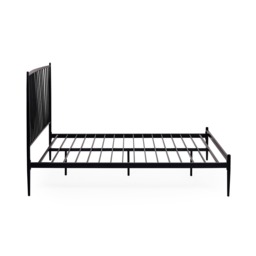 Floyd - King-Size - Spindle Style Bed - Black - Metal - 5ft - thumbnail 6