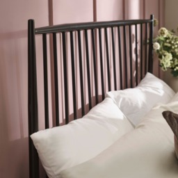 Floyd - King-Size - Spindle Style Bed - Black - Metal - 5ft - thumbnail 3