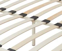Atlas - Single - Cream & Brass Metal Bed Frame - Single - Happy Beds - thumbnail 7