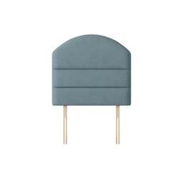 Dudley - Single - Lined Headboard - Duck Egg Blue - Fabric - 3ft - Happy Beds - thumbnail 3