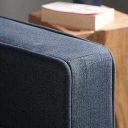 Otto - Fold-Out Sofa Bed - Blue - Fabric - thumbnail 8