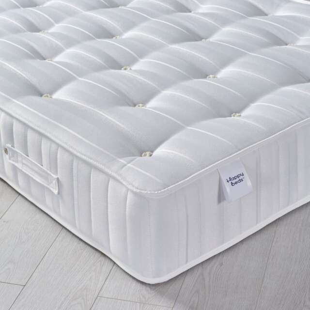 Super Ortho Spring Reflex Foam Orthopaedic Medium Firm Mattress - Double - Medium to Firm - Hand Tufted - 4ft6 (135 x 190 cm) - Happy Beds - image 1