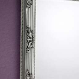Rococo - Wall Mirror - Pewter - Mirror/Metal - Happy Beds - thumbnail 6