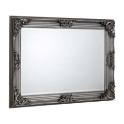 Rococo - Wall Mirror - Pewter - Mirror/Metal - Happy Beds - thumbnail 4