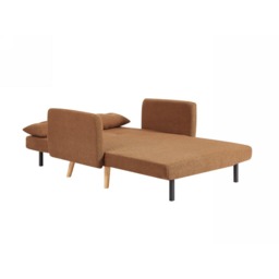 Roxy - 2-Seater - Sofa Bed - Brown - Fabric - thumbnail 5