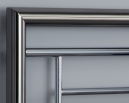 Montana - King Size - Metal Bed - Chrome and Nickel - Metal - 5ft - Happy Beds - thumbnail 3