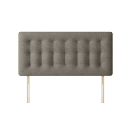 Cornell - Single - Buttoned Headboard - Dark Grey - Fabric - 3ft - Happy Beds - thumbnail 4