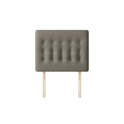 Cornell - Single - Buttoned Headboard - Dark Grey - Fabric - 3ft - Happy Beds - thumbnail 3