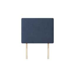 Cornell - Super King Size - Plain Headboard - Dark Blue - Fabric - 6ft - Happy Beds - thumbnail 3