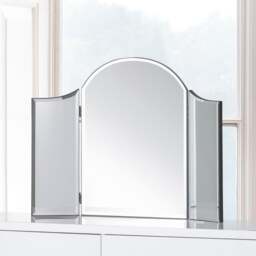Canto - Curved Dressing Mirror - Mirror/Glass - Happy Beds - thumbnail 6