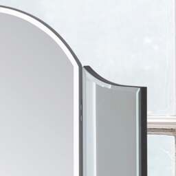 Canto - Curved Dressing Mirror - Mirror/Glass - Happy Beds - thumbnail 5