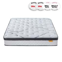 SleepSoul Heaven Pocket Sprung Mattress - 3ft Single (90 x 190 cm) - thumbnail 5