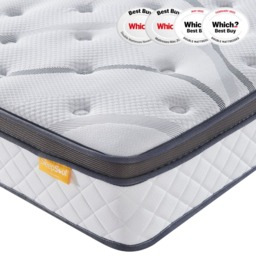 SleepSoul Heaven Pocket Sprung Mattress - 3ft Single (90 x 190 cm)