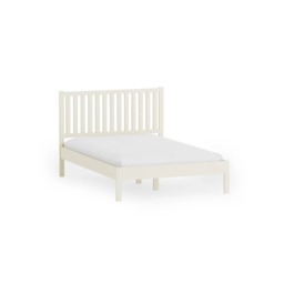 Coxmoor - King Size - Low Foot-End Bed - Ivory and Oak - Wood - 5ft - Happy Beds - thumbnail 7