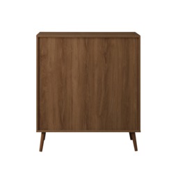 Croxley - 5 Drawer Chest of Drawers - Walnut - Rattan - Wooden - Happy Beds - thumbnail 7
