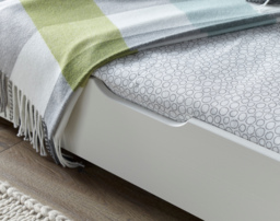 Copella - Single - Day Bed - Guest Bed - White - Wood - 3ft - Happy Beds - thumbnail 5