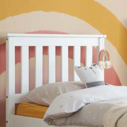 Denver - Small Double -White - Wood - 4ft - Happy Beds - thumbnail 4