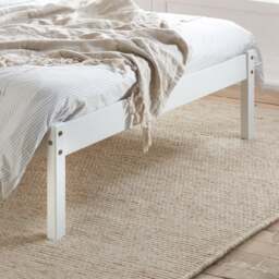 Denver - Small Double -White - Wood - 4ft - Happy Beds - thumbnail 5