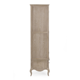 Camille - 2-Door 1-Drawer Combination Wardrobe - Oak - Wooden - Happy Beds - thumbnail 7