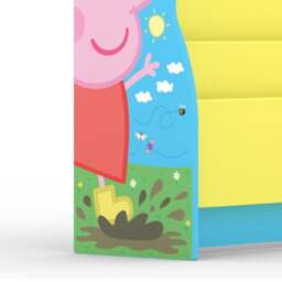 Peppa Pig – Sling Bookcase - Multi-Coloured – Fabric/Wood - thumbnail 4