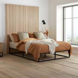 Soho - King Size - Low Foot-End - Black - Metal - 5ft - Happy Beds