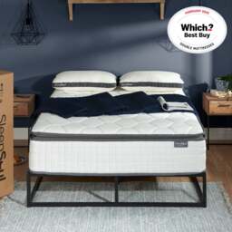 SleepSoul Bliss 800 Pocket Spring and Memory Foam Pillowtop Mattress - 4ft Small Double (120 x 190 cm) - thumbnail 4