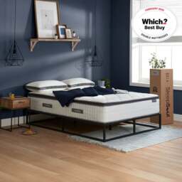 SleepSoul Bliss 800 Pocket Spring and Memory Foam Pillowtop Mattress - 4ft Small Double (120 x 190 cm) - thumbnail 3