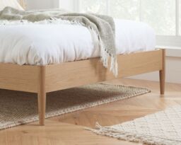 Jesper - Super King Size - Spindle Bed - Oak - Wooden - 6ft - Happy Beds - thumbnail 4
