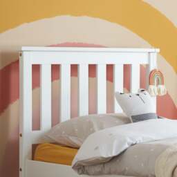 Denver - Double -White - Wood - 4ft6 - Happy Beds - thumbnail 5