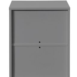 Oslo - 3 Drawer Bedside Table - Grey - Wooden - Happy Beds - thumbnail 5