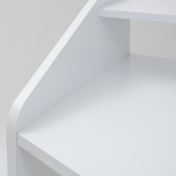 Gravity - Storage Gaming Desk - White - Wooden - Happy Beds - thumbnail 7