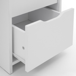 Gravity - Storage Gaming Desk - White - Wooden - Happy Beds - thumbnail 6