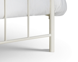 Rebecca - King Size - Metal Bed - White - Metal - 5ft - Happy Beds - thumbnail 7