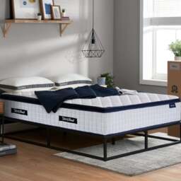SleepSoul Bliss - Double - 1500 Pocket Spring Mattress - Foam/Fabric - Vacuum Packed - 4ft6 - thumbnail 2
