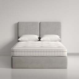 Vermont - Small Single - Open Coil Spring Contract Mattress with Crib 5 Certification - Fabric - 2ft6 - thumbnail 2