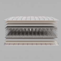 Vermont - Small Single - Open Coil Spring Contract Mattress with Crib 5 Certification - Fabric - 2ft6 - thumbnail 6